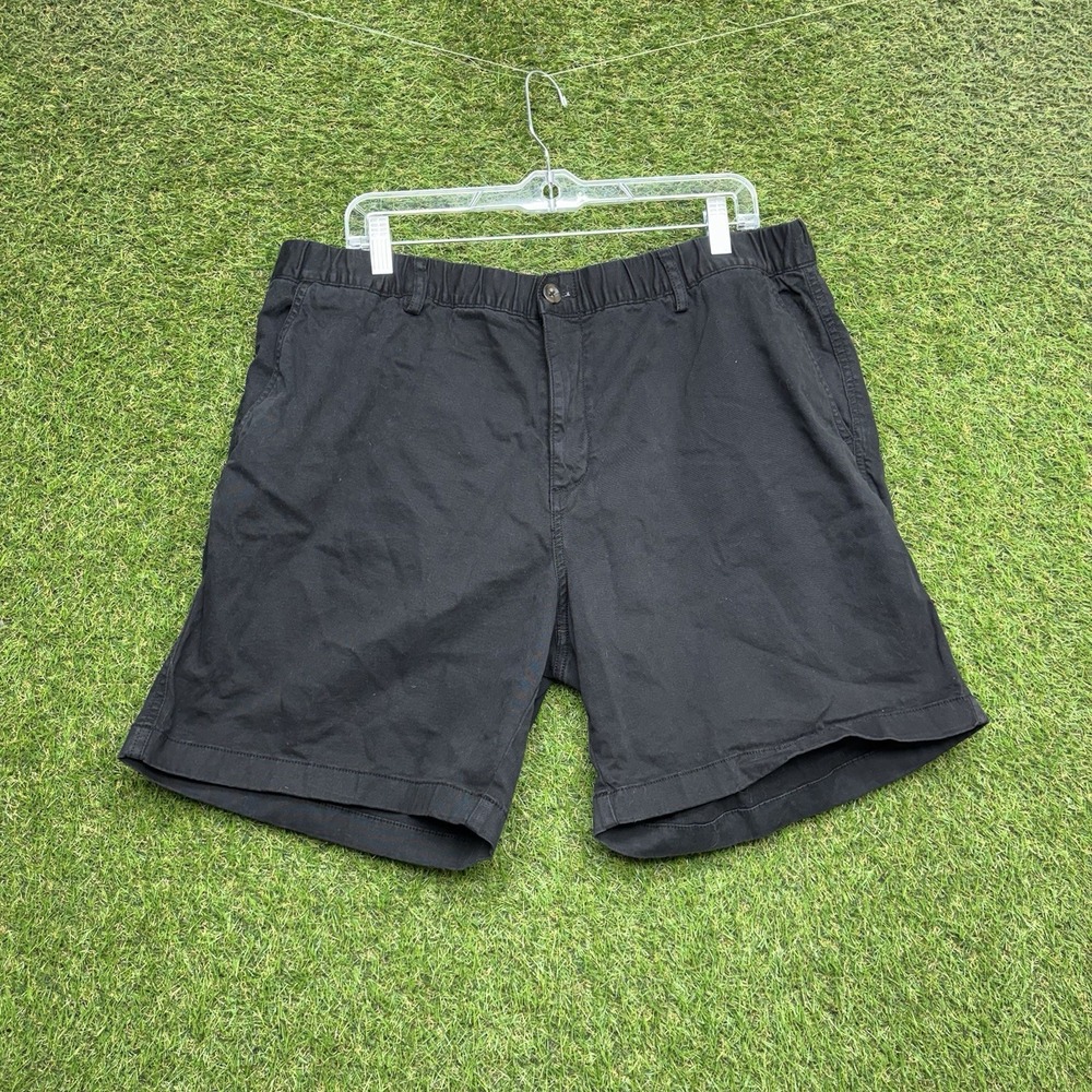 Bearbottom Shorts Mens 2XL 5.5" Inseam Black Stretch Cotton Chino Casual